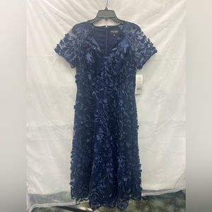 Giovanna Blue Floral Dress
